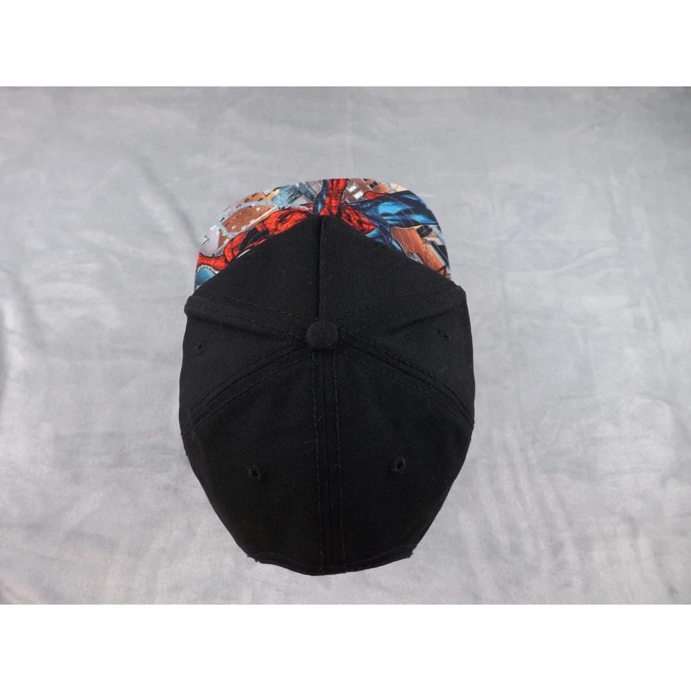 Spiderman Marvel Cap/Hat Graphic‎ Multicolor Snapback One Size Fits Most Spider